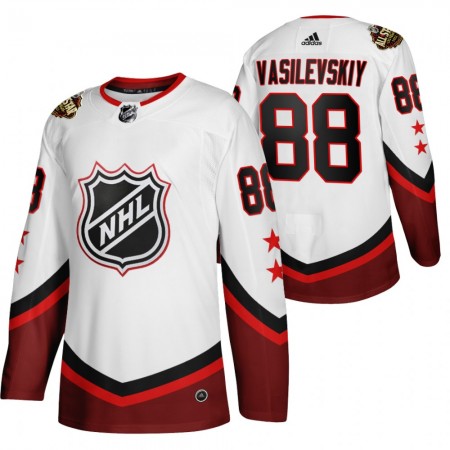 Tampa Bay Lightning Andrei Vasilevskiy 88 2022 NHL All-Star Wit Authentic Shirt - Mannen